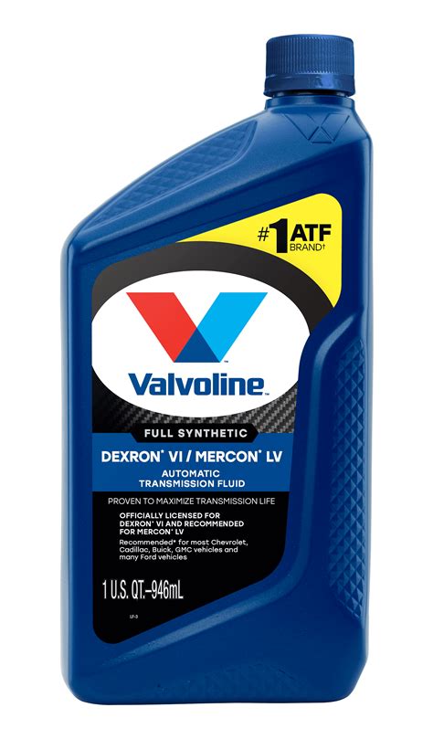 valvoline dexron-vi/mercon lv atf